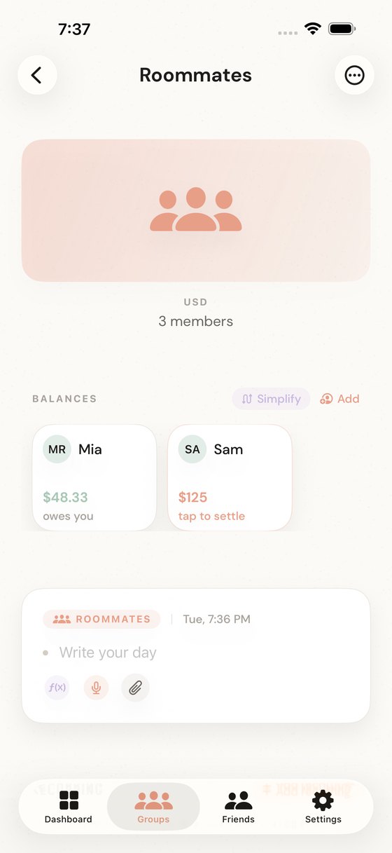 Round — group